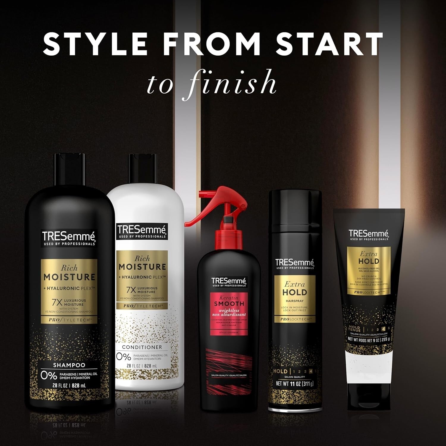 Frizz Control and Heat Protection Spray – 450°F Shield, 8 Fl Oz | PETA Approved