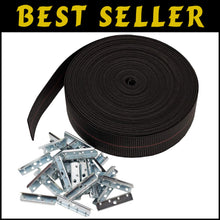 Load image into Gallery viewer, Easy DIY Replacement Webbing Kit for Sagging Lawn and Patio Furniture - 2" Wide