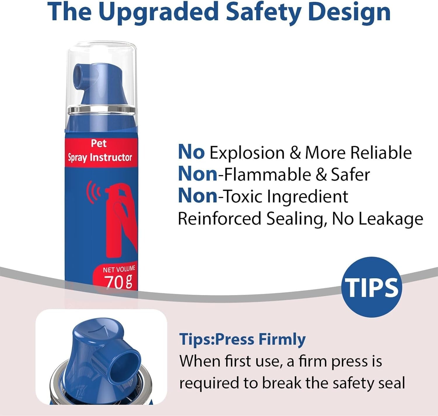 4-Pack of 70ml Dog Instructor Spray - Instant Correction for Unwanted Behaviors