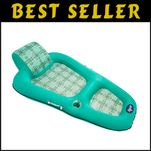 Load image into Gallery viewer, Inflatable Aqua Luxury Pool Lounge - Oversized, Soft Cool-Weave, Multiple Styles