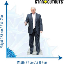 Load image into Gallery viewer, Dynamic Lifesize Trump Cardboard Cutout - Perfect for Collectors &amp; Celebrations
