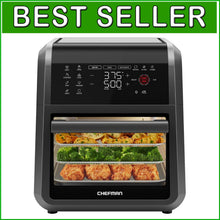Load image into Gallery viewer, Family-Sized 12-Quart Air Fryer Oven - 6 Functions, Touch Control &amp; Easy Cleanup