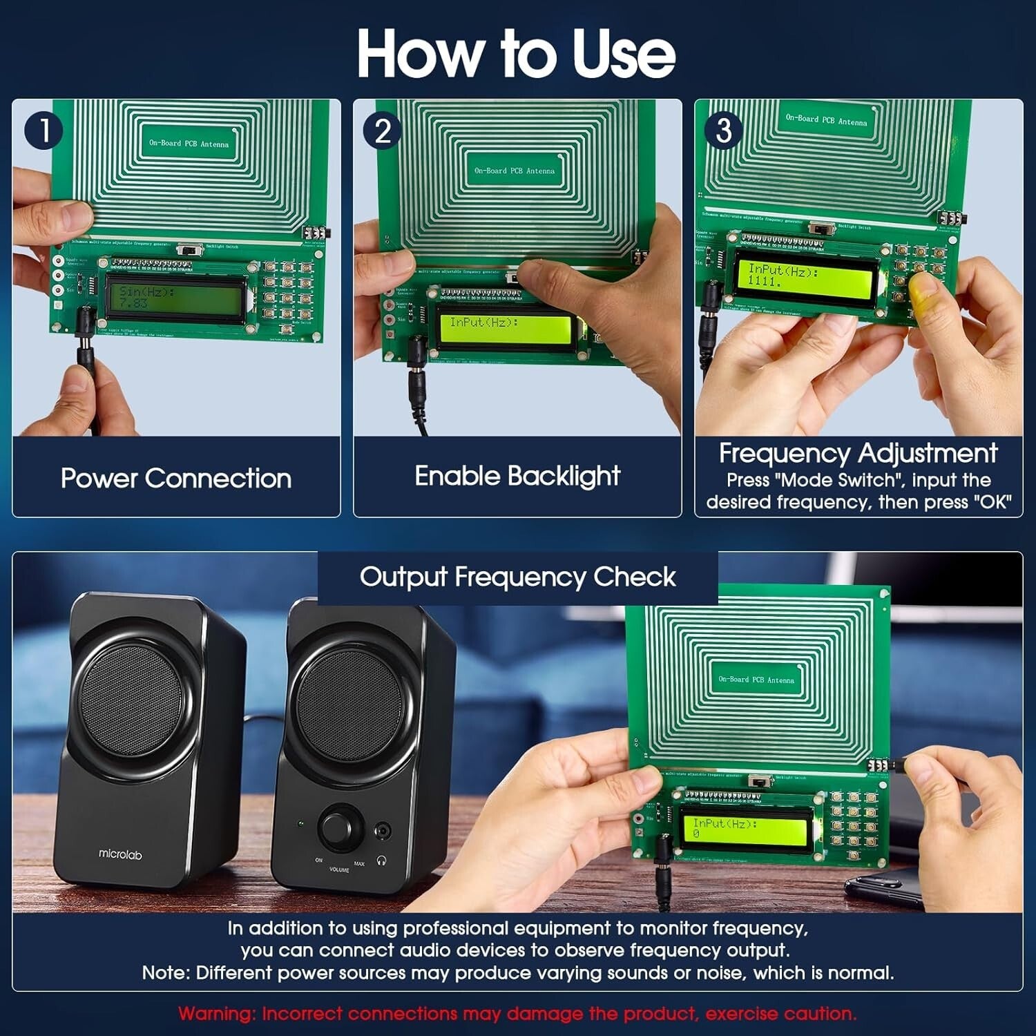 Digital Schumann Resonance Generator with Adjustable Frequencies for Wellness