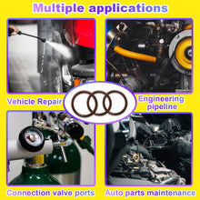 Load image into Gallery viewer, Complete 386-Piece Viton O-Ring Set - Ideal for Hydraulic &amp; Pressure Washer Use