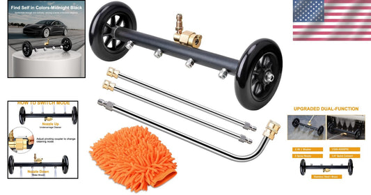 16” Pressure Washer Attachment for Undercarriage Cleaning – 4000 PSI Performance