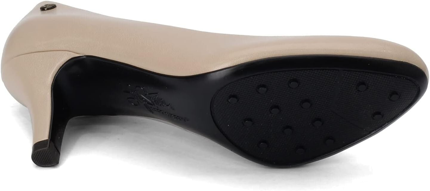 Comfortable 2.5" Taupe Women's Heels - Fashionable for Work or Weddings