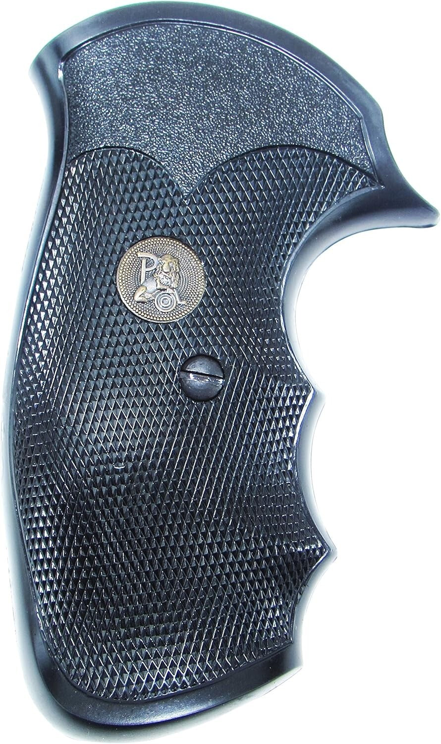 Ergonomic Finger Groove Gripper Grips for S&W J Frame Round Butt Revolvers