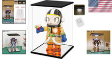 Load image into Gallery viewer, Premium Dustproof Acrylic Display Case with Sliding Doors – 9.4in Organizer