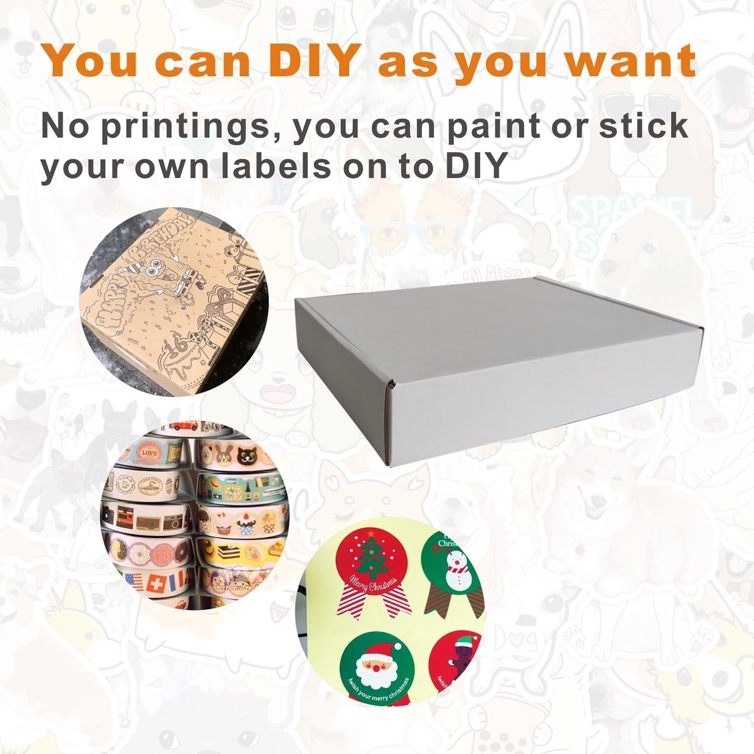 Durable Corrugated Cardboard Mailers - 150 Pack, 11.125x8.625x2'' White