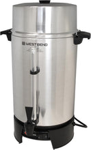 Load image into Gallery viewer, Elegant 100-Cup Coffee Urn with Removable Filter &amp; Cool-Touch Handles for Safety