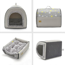 Load image into Gallery viewer, Portable Foldable Pet Tent - Stylish Dog House for Indoor &amp; Outdoor Use