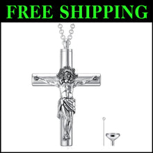 Load image into Gallery viewer, Adjustable Sterling Silver Ashes Necklace - Unique Keepsake to Honor Loved Ones
