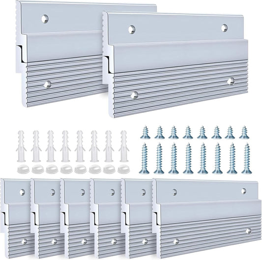 Aluminum French Cleat Hanger Set - Invisible Mounting for Artwork & Mirrors