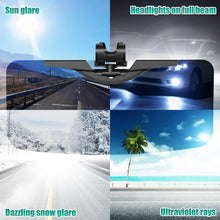 Load image into Gallery viewer, Enhance Driving Comfort: 2-Pack Adjustable Sun Visor Extenders for Cars
