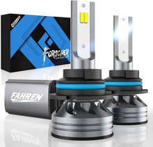 Load image into Gallery viewer, Ultra-Bright 9007 LED Fog Light Bulbs with Built-in Cooling Fan - Pack of 2