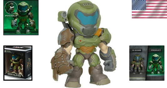 Collectible 160mm DOOM Slayer Toy - Authentic DOOM Eternal Merchandise