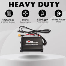 Load image into Gallery viewer, Compact Marine Stereo System with Remote, Ideal for Golf Carts and UTVs