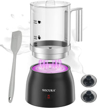 Load image into Gallery viewer, Quiet 4-in-1 Milk Frother and Steamer - 17oz for Delicious Hot/Cold Beverages
