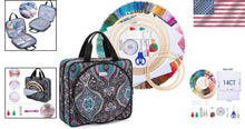 Load image into Gallery viewer, Complete Craft Carry Case with 100 Threads and Embroidery Essentials Included