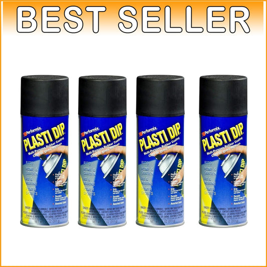 Effortless Wheel Protection: Plasti Dip 11203 Black Rubber Spray (4 x 11oz)