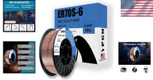 Load image into Gallery viewer, Professional ER70S-6 MIG Welding Wire .045" - Low Splatter &amp; High Deoxidizers