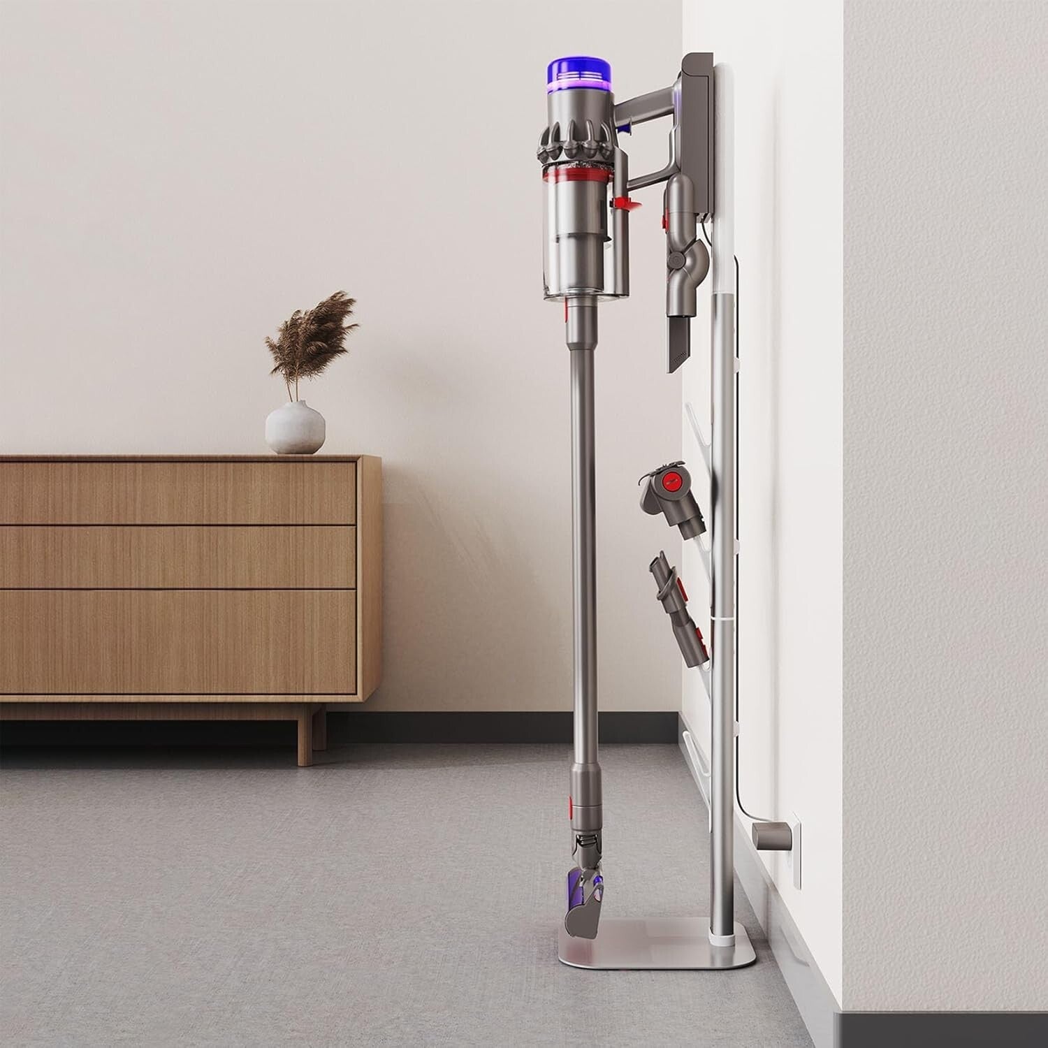 Multi-Functional Vacuum Dock for V7 V8 V10 V11 V12 V15 - Sturdy Aluminum Bracket