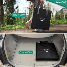 Load image into Gallery viewer, Portable Camping Directors Chair with Side Table - Ideal for Fishing &amp; Picnics