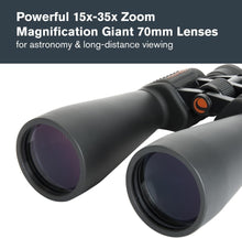 Load image into Gallery viewer, Durable SkyMaster 15-35x70 Binoculars with Comfortable Eyecups for Easy Viewing
