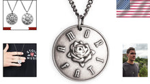 Load image into Gallery viewer, Stainless Steel Amor Fati Pendant - Inspirational Philosophy Necklace for Men