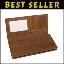 Load image into Gallery viewer, Luxury Engraved Long Wallet for Men - Personalized Gifts for Fathers and Sons