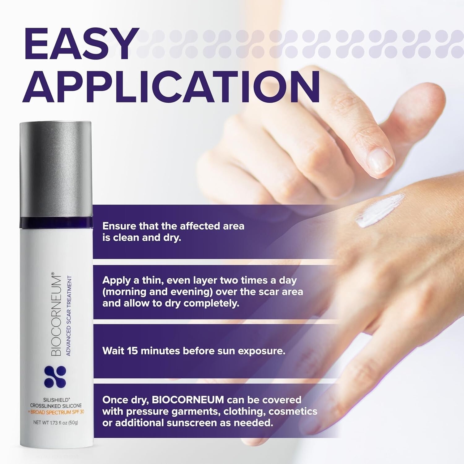 All-in-One Scar Solution: Advanced Silicone Gel with SPF 30 for Sensitive Skin