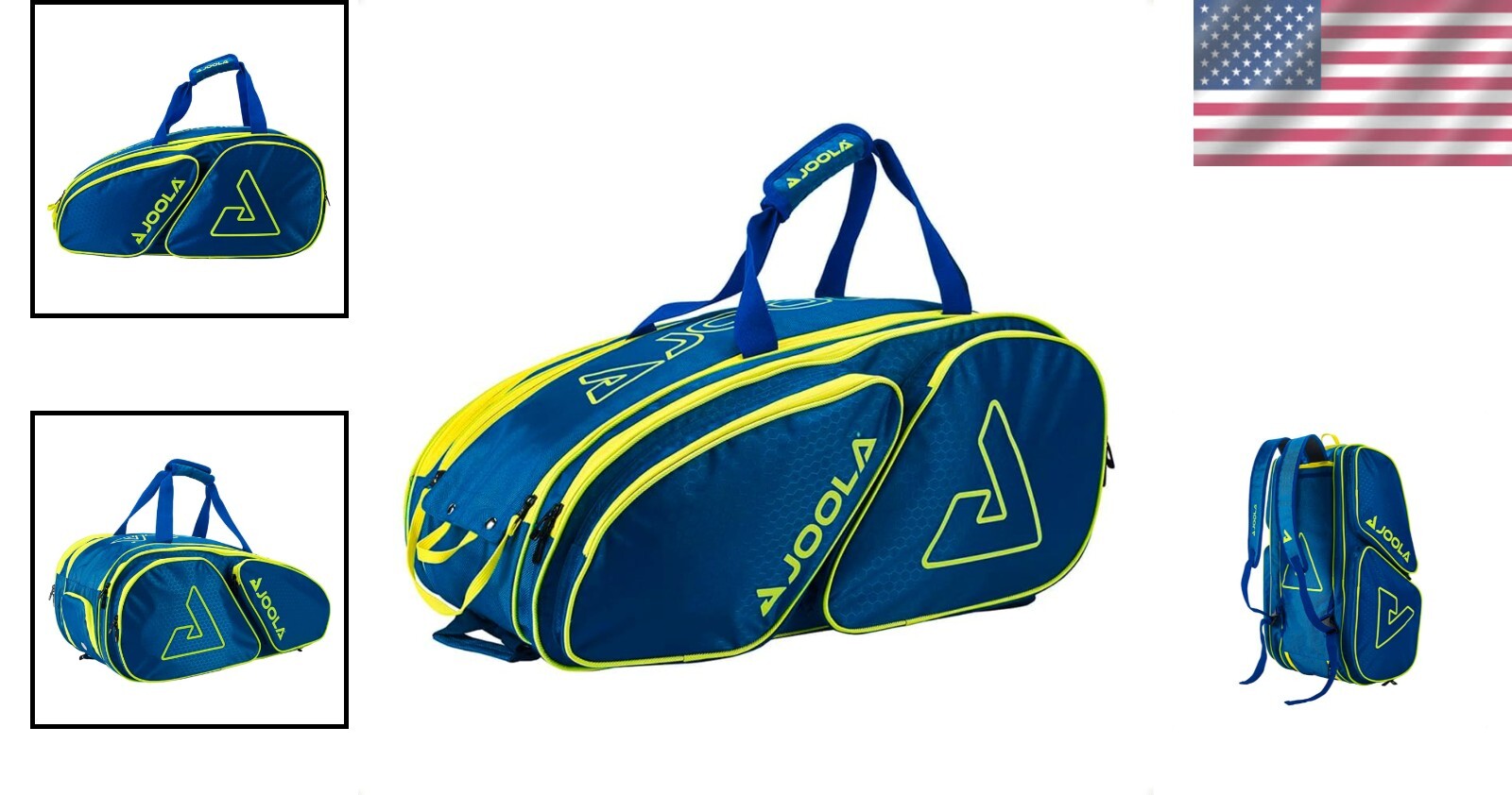 Spacious Pickleball Backpack with Thermal Compartments & Ventilated Shoe Sack