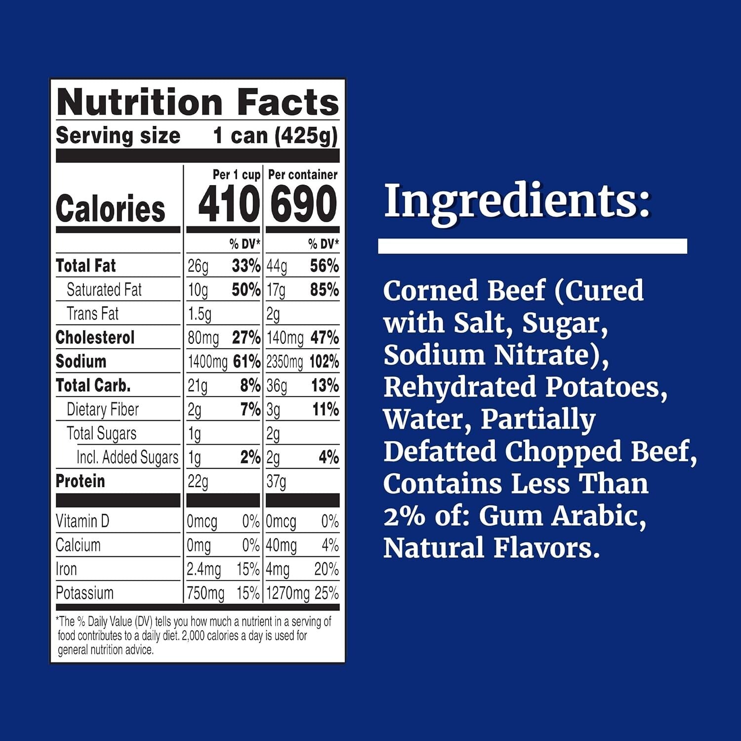 12-Pack of Savory Corned Beef Hash Cans – Perfect for Fast Cooking and Recipes