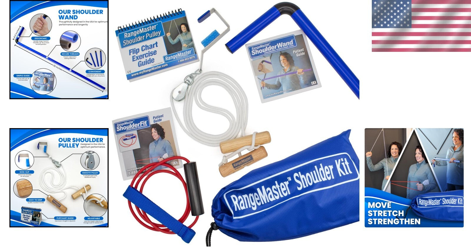 Comprehensive Shoulder Strengthening Kit: Rehab Tools & Online Support Included