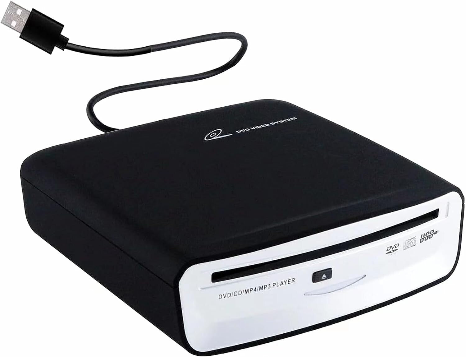Versatile USB CD Player for Cars, Laptops, and TVs - Multiple Format Support