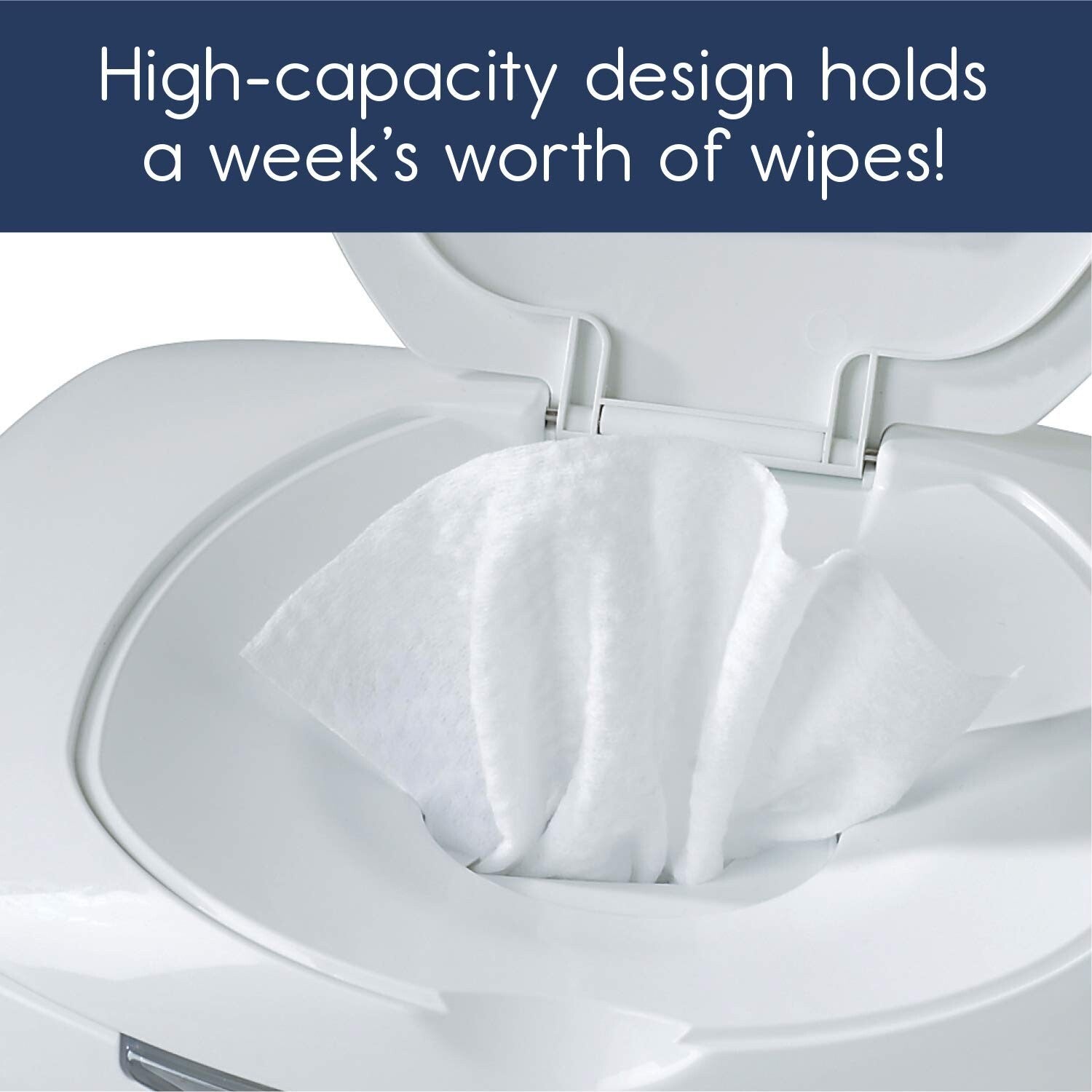 Elegant Baby Wipe Warmer with Silicone Seal & Gentle Changing Light - Gift Ready