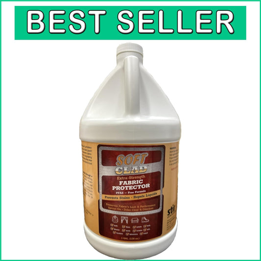 Extra Strength Fabric Protector Spray - 1 Gallon Stain Guard for Upholstery