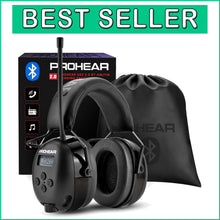 Load image into Gallery viewer, Noise Cancelling Bluetooth 5.4 Hearing Earmuffs with FM Radio &amp; 48H Playback