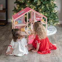 Load image into Gallery viewer, Sturdy 6-Room Dollhouse with 30 Modern Accessories - Creative Gift for Girls