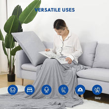 Load image into Gallery viewer, Ultra-Soft Cooling Blanket for Camping &amp; Travel - Easy Care &amp; Lightweight