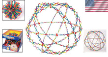 Load image into Gallery viewer, Original Hoberman Sphere: Expandable 30" Toy with Educational Booklet Included