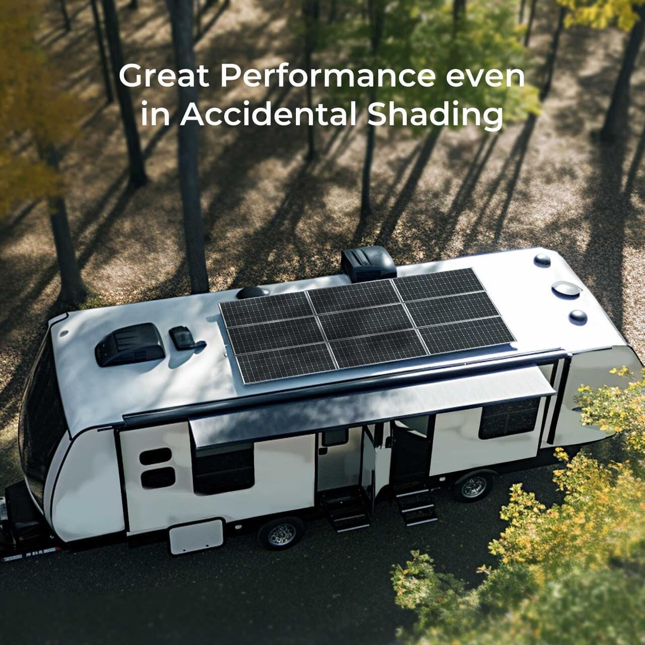 High-Efficiency 200 Watt Monocrystalline Solar Panel for RV & Off-Grid Use