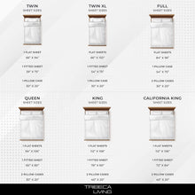 Load image into Gallery viewer, Traditional Floral King Bed Sheet Set: 300-Thread Count Cotton with Deep Pockets