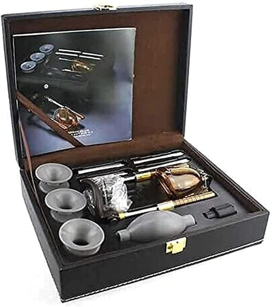 Upgraded Vacuum Suction Men's Exercise Device in Yellow - Ergonomic & Waterproof