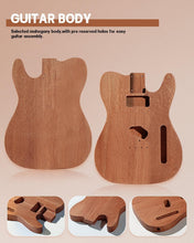 Load image into Gallery viewer, All-Inclusive DIY Electric Guitar Kit with Mahogany Body &amp; Maple Neck - TL Style