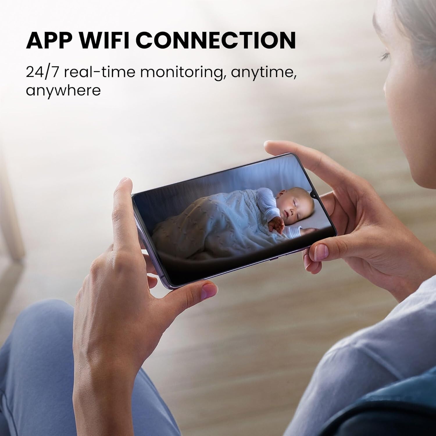 Advanced Wi-Fi Indoor Security Camera - Motion Detection & Remote Viewing