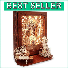 Load image into Gallery viewer, Exquisite 3D Puzzle Nightlight - LED Storybook Lamp for Kids and Adults