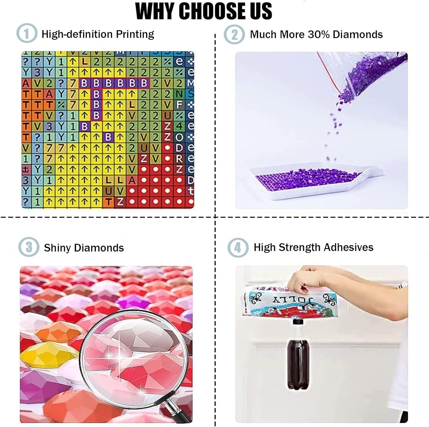 5D Bible Verse Diamond Painting Kit for Adults - Elegant Home Wall Art 12x16