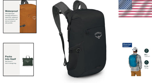 Ultralight 20L Waterproof Dry Stuff Pack - Perfect for Travel Adventures