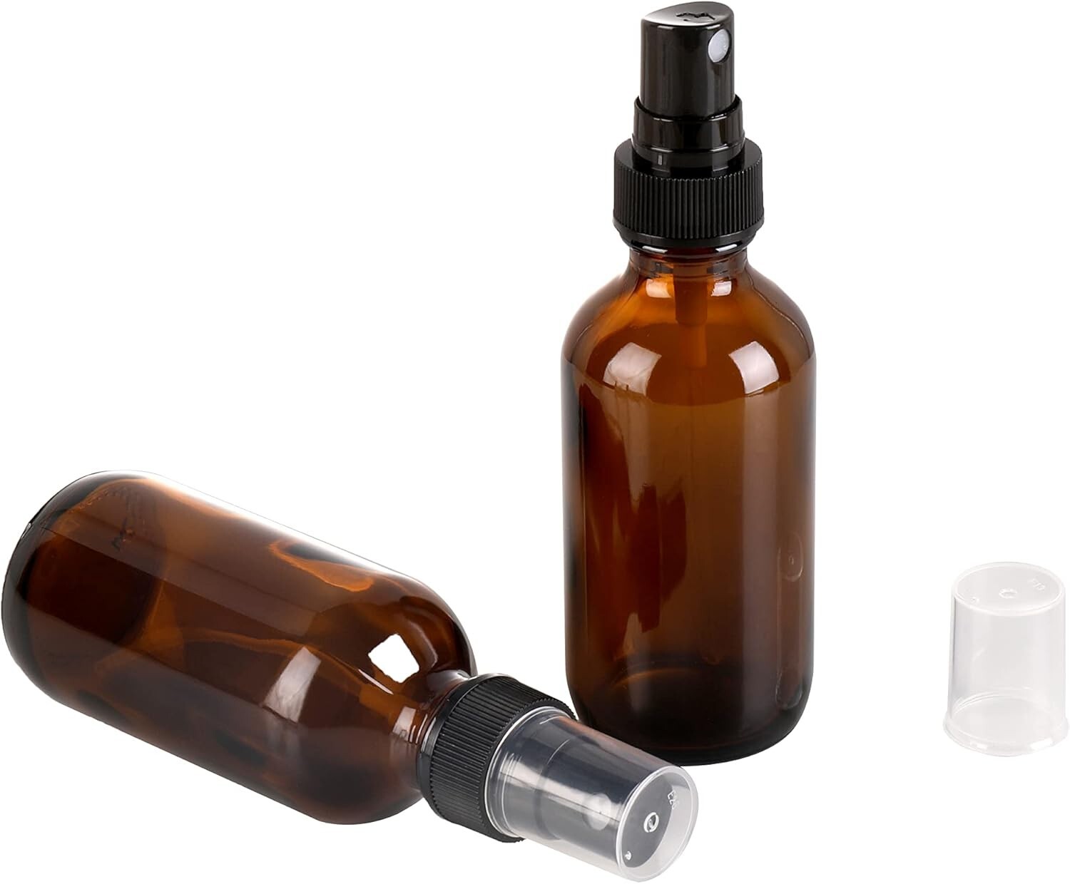 Leaking-Proof 2oz Glass Spray Bottles Set of 48 for Skin Care & Cleaning